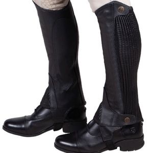 NIB Ovation Stretch Rib Half Chaps Sz M
